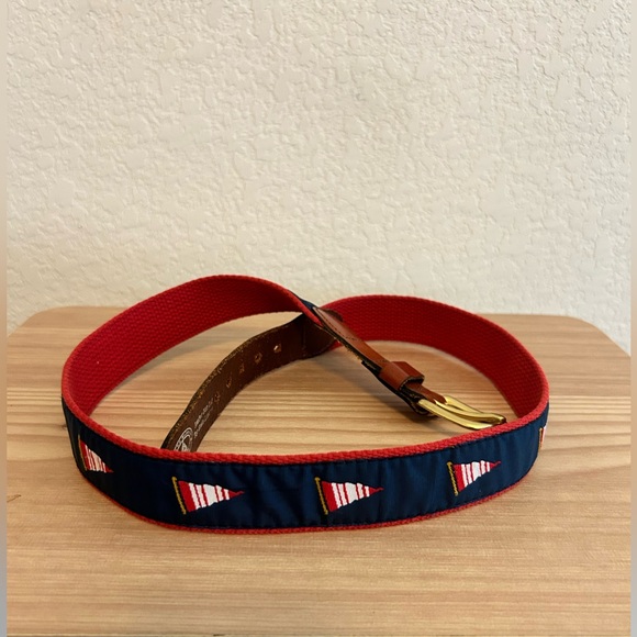 Leather Man Ltd Other - Vintage Leather Man Limited Nautical Belt Size 32